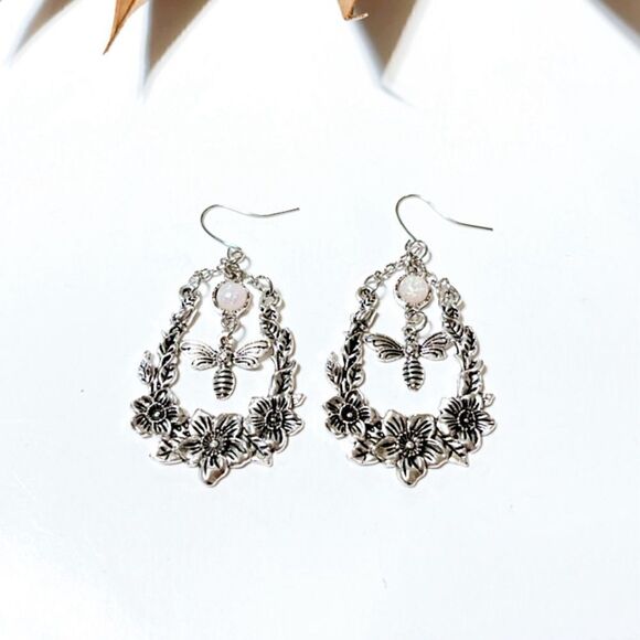 Boho dangle  earrings S277 - Picture 3 of 5